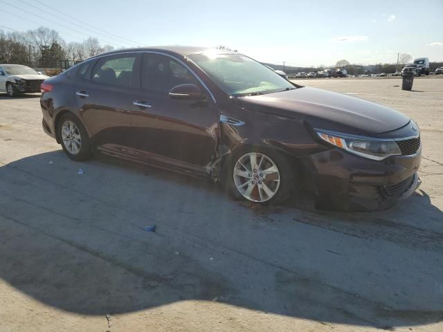 Sedans KIA OPTIMA 2016 Burgundy