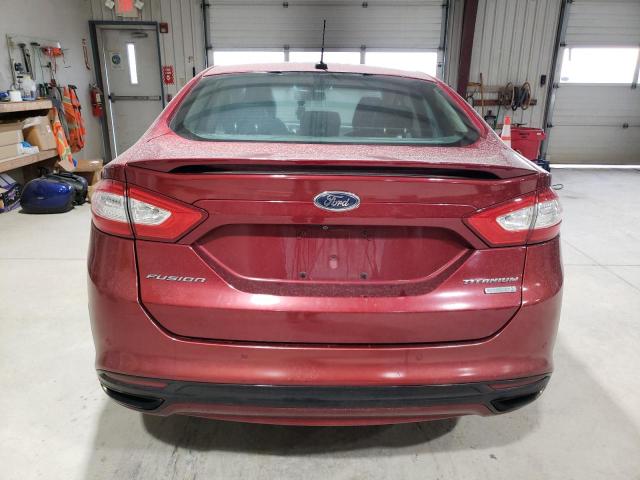  FORD FUSION 2013 Czerwony