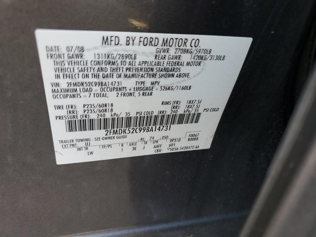 2009 Ford Flex - Image 13