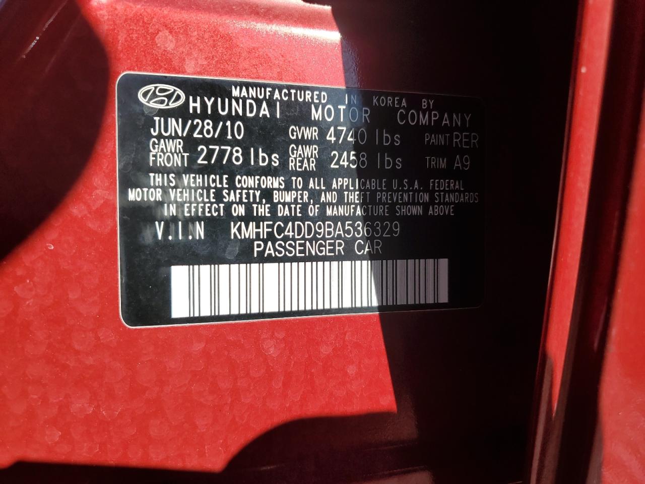 2011 Hyundai Azera - Image 12