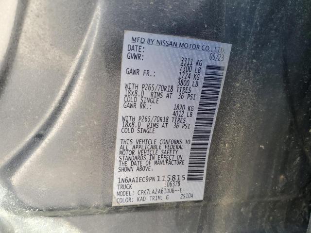2023 NISSAN TITAN S