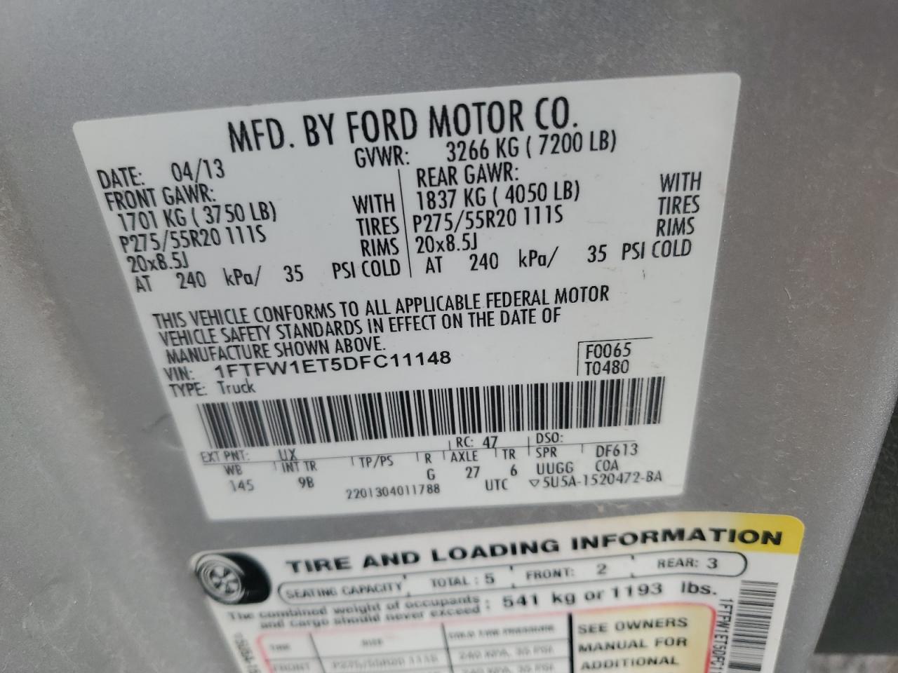 2013 Ford F-150 - Image 12