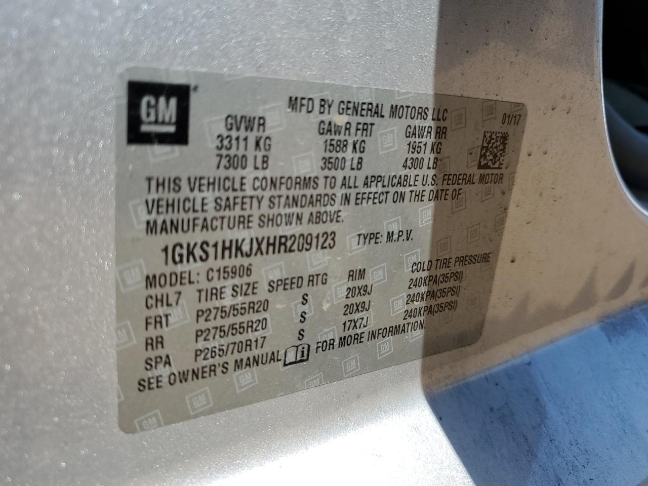 2017 GMC Yukon - Image 15