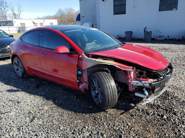  TESLA MODEL 3 2022 Burgundy