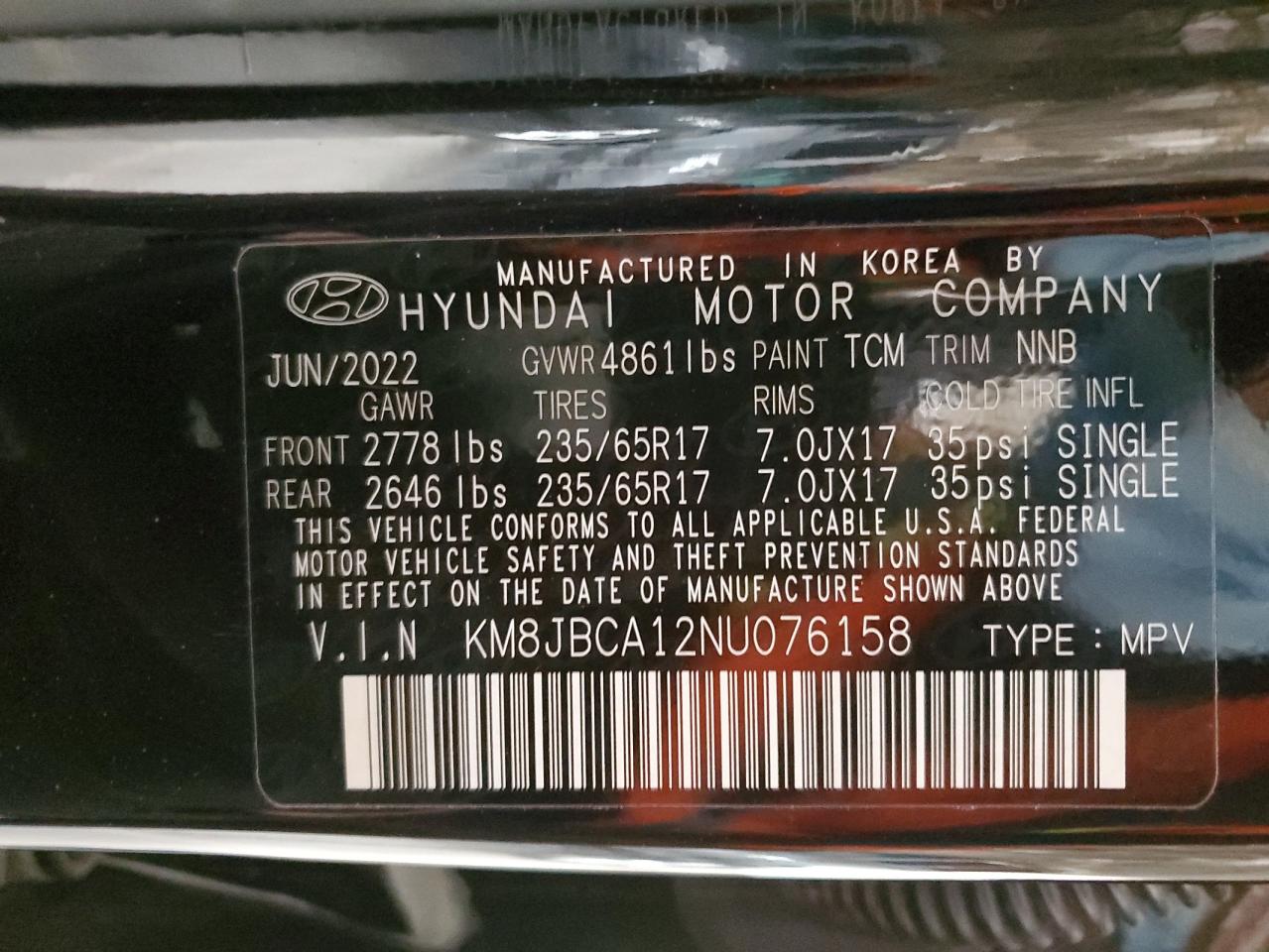 2022 Hyundai Tucson - Image 13