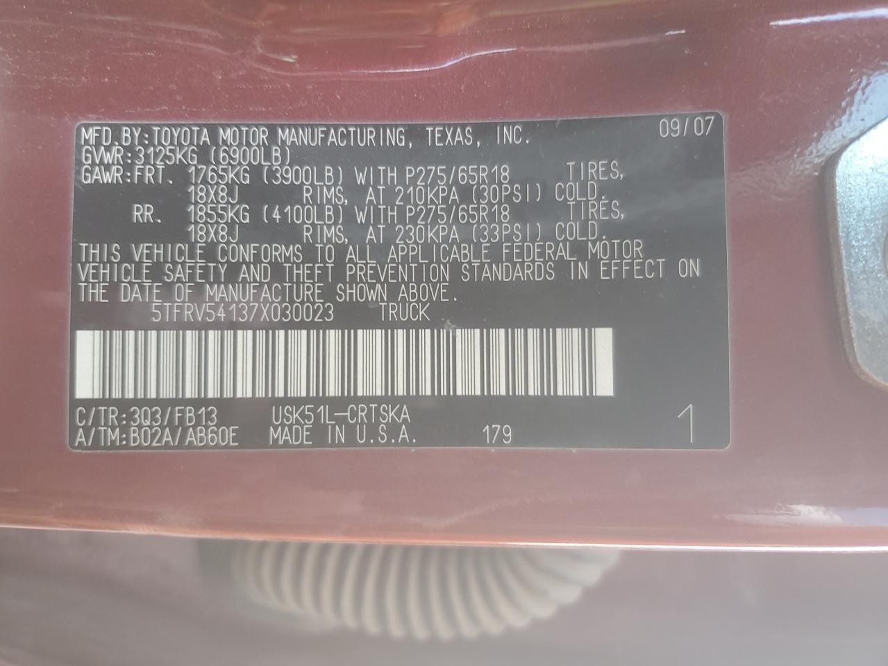 2007 Toyota Tundra - Image 15