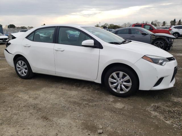 TOYOTA COROLLA 2014 Белый