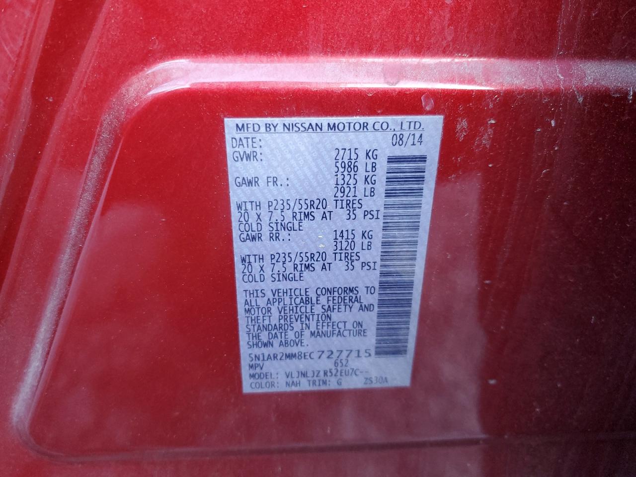 2014 Nissan Pathfinder - Image 15