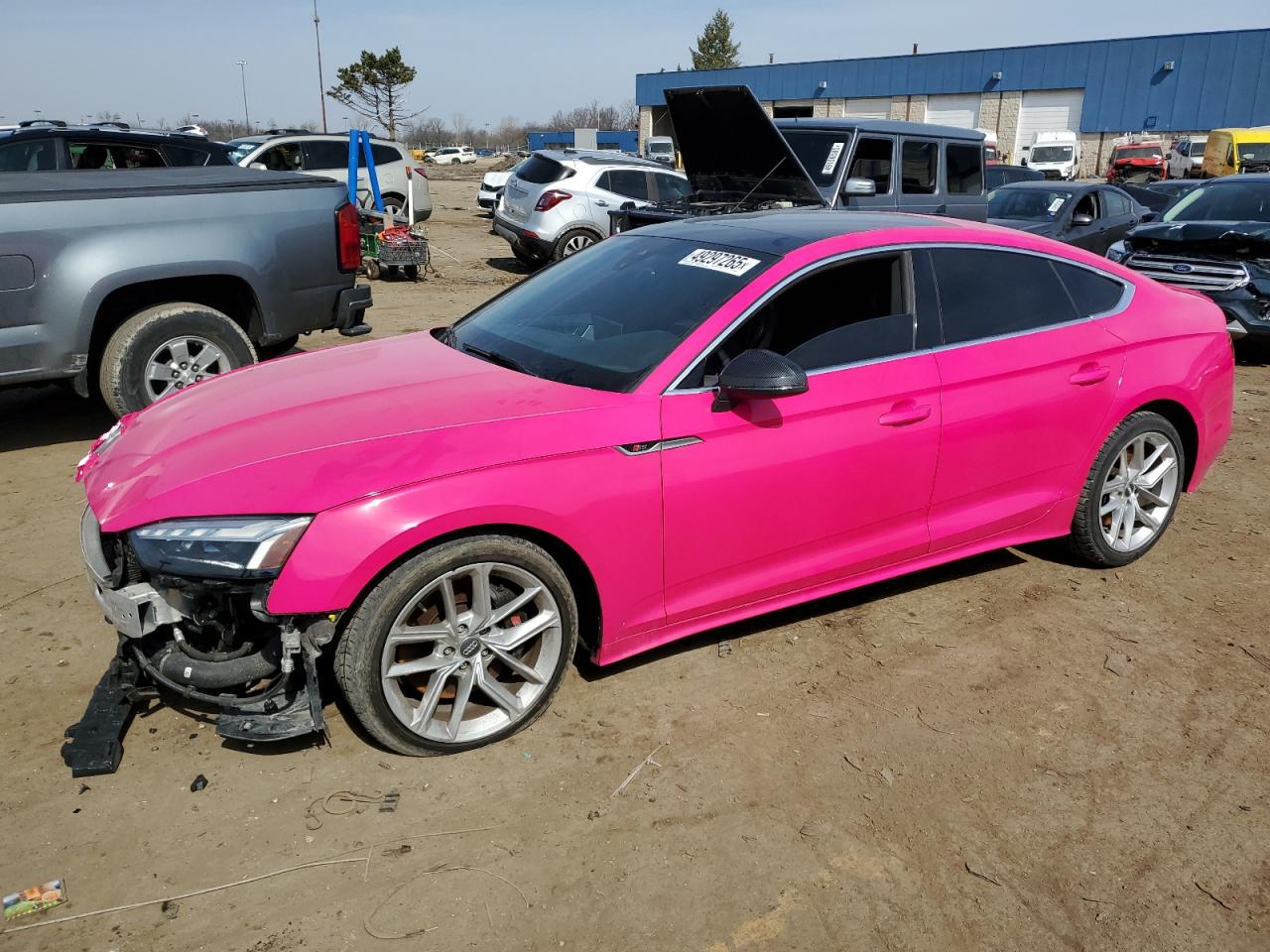 2021 Audi S5 Premium продається в Woodhaven, MI - All Over