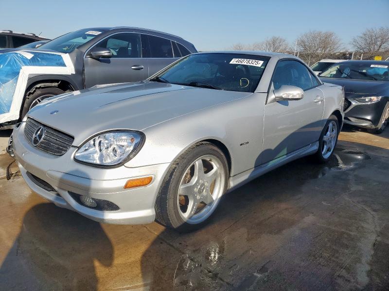 2003 Mercedes-Benz Slk 230 Kompressor იყიდება Grand Prairie-ში, TX - Front End