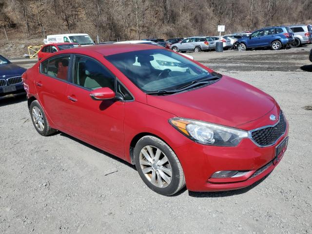  KIA FORTE 2014 Czerwony
