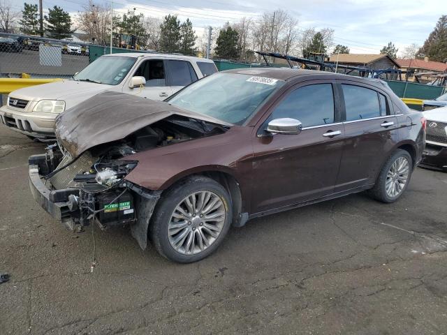 Sedans CHRYSLER 200 2013 Brązowy