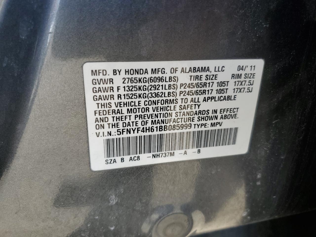 2011 Honda Pilot - Image 13