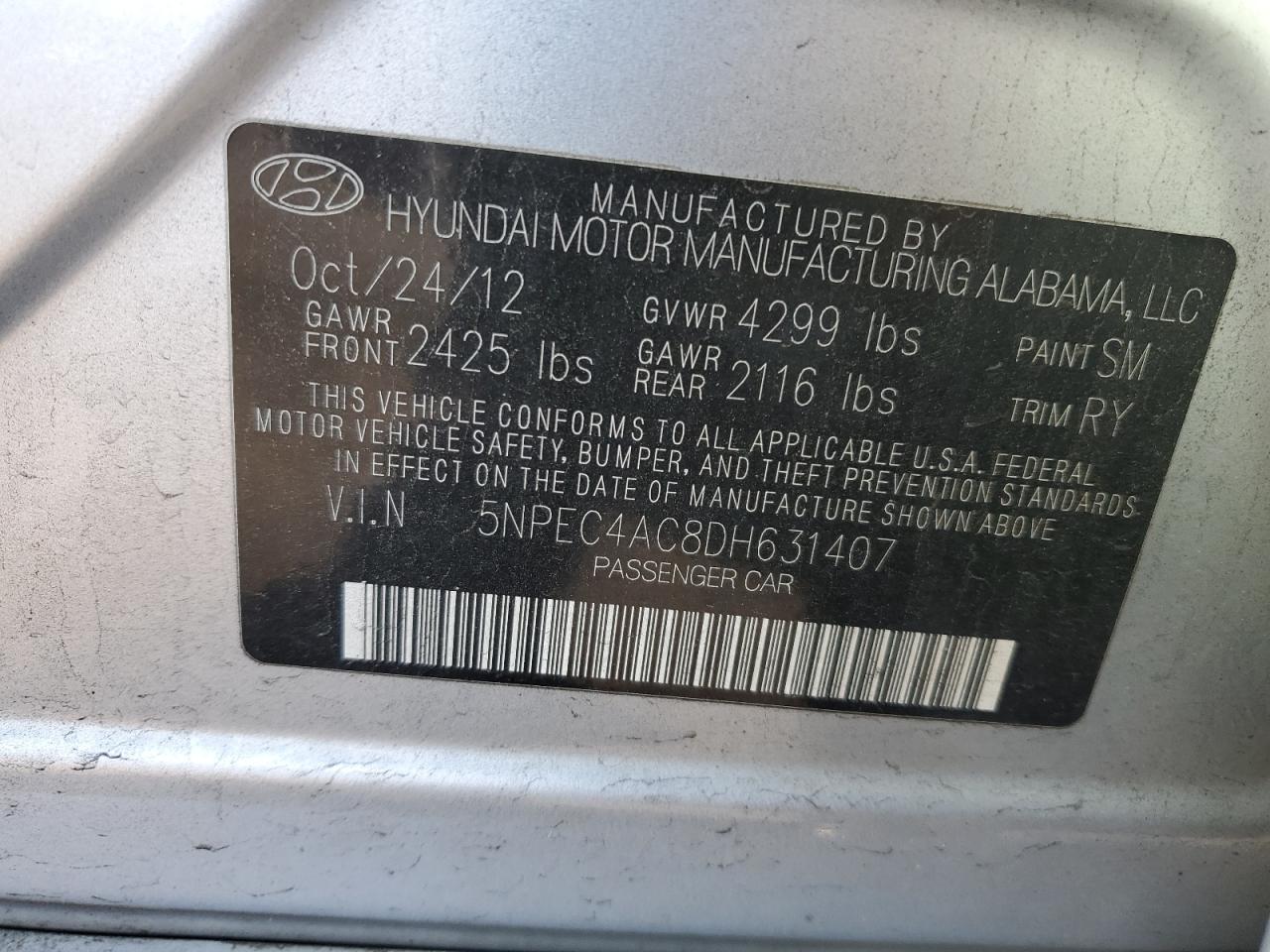 2013 Hyundai Sonata - Image 13