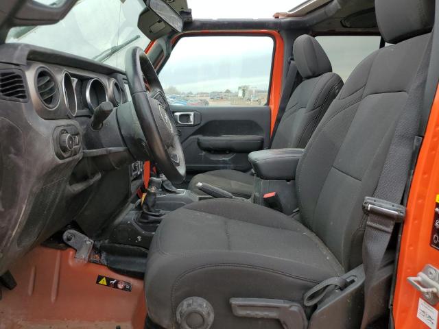  JEEP WRANGLER 2020 Оранжевый