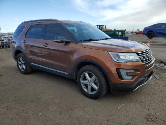  FORD EXPLORER 2017 Оранжевый