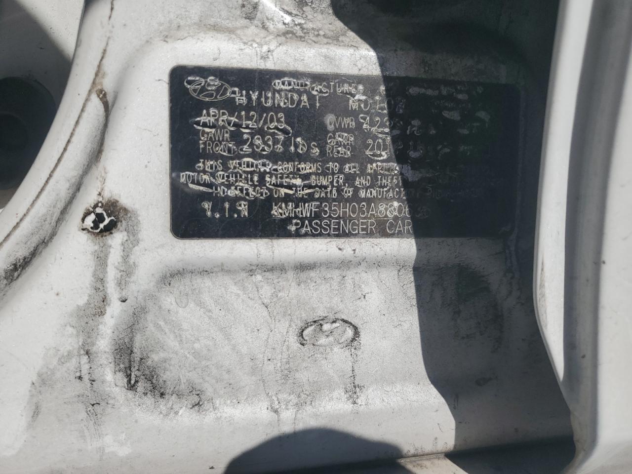 2003 Hyundai Sonata - Image 12