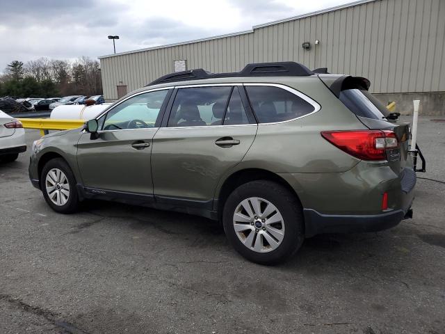  SUBARU OUTBACK 2017 Зеленый