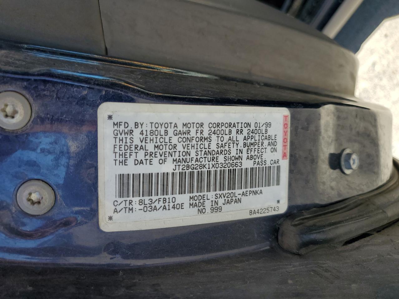 1999 Toyota Camry - Image 12