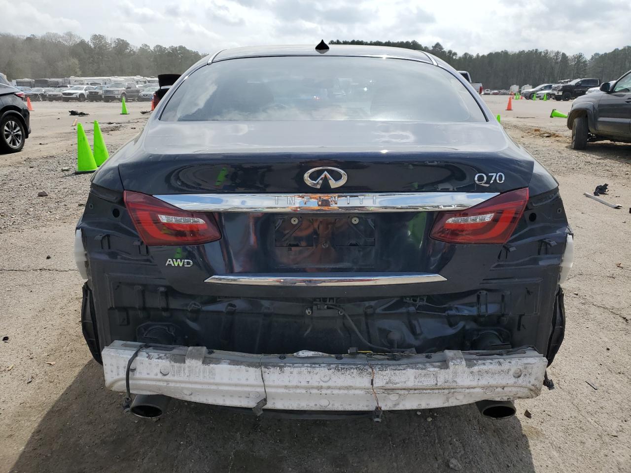 2019 Infiniti Q70 3.7 Luxe VIN: JN1BY1AR3KM585742 Lot: 49002355