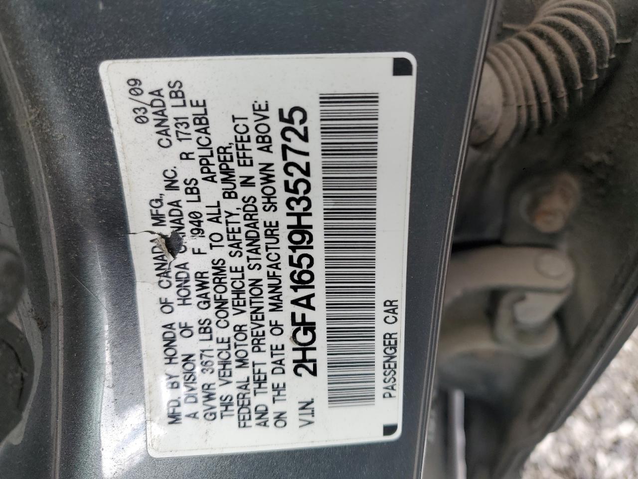 2009 Honda Civic - Image 12