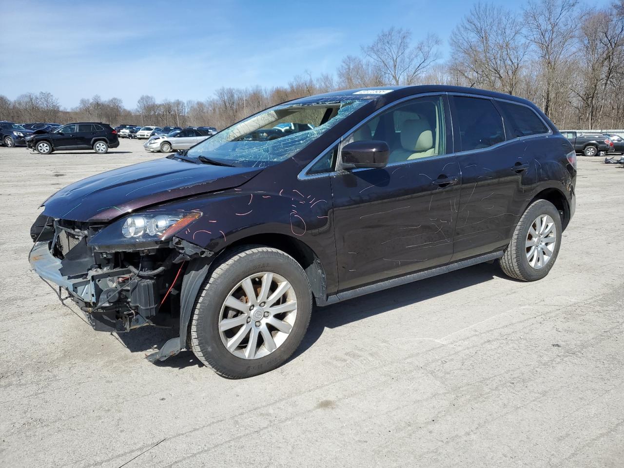 2012 Mazda Cx-7 zu verkaufen in Ellwood City, PA - Front End
