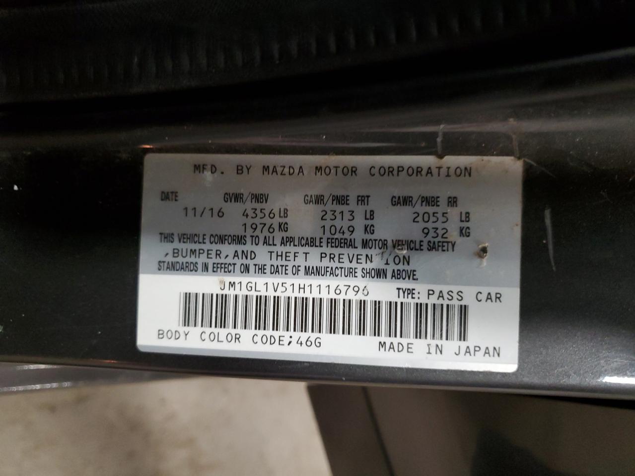 2017 Mazda 6 - Image 14