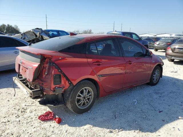  TOYOTA PRIUS 2018 Червоний