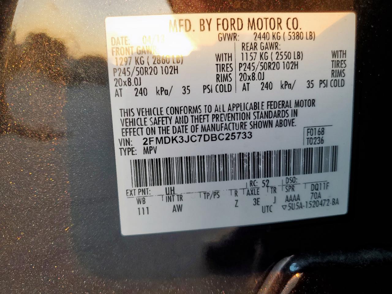 2013 Ford Edge - Image 13