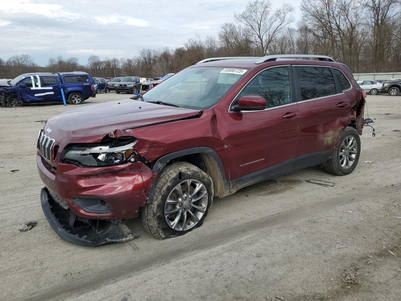 2019 Jeep Cherokee Latitude Plus zu verkaufen in Ellwood City, PA - Front End