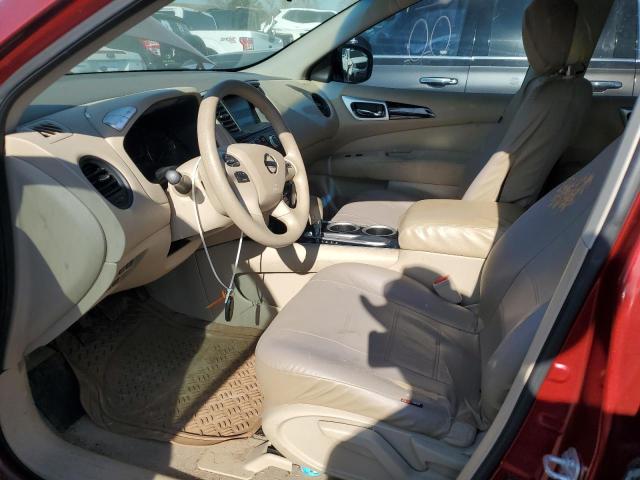  NISSAN PATHFINDER 2015 Maroon