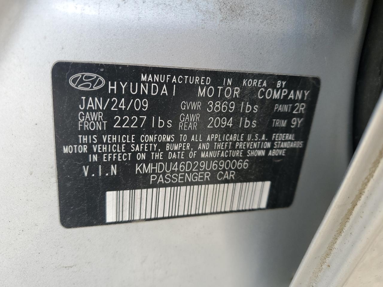 2009 Hyundai Elantra - Image 12