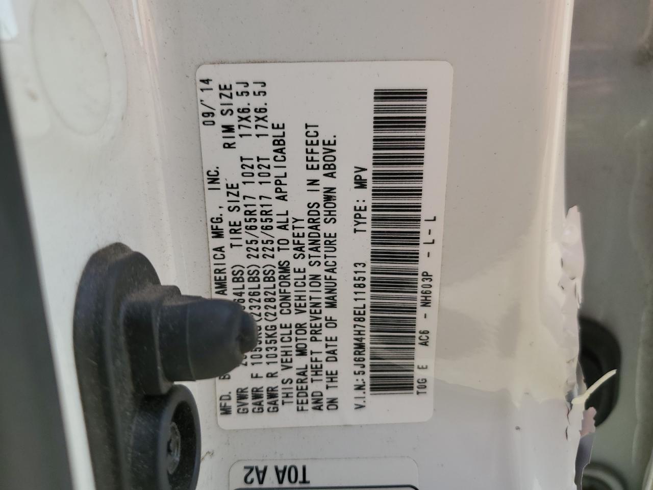 2014 Honda CR-V - Image 14