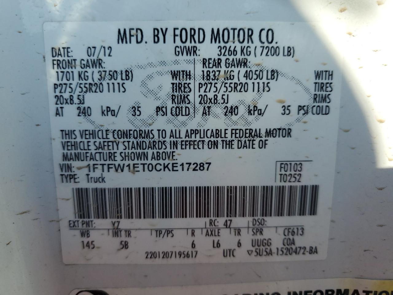 2012 Ford F-150 - Image 14