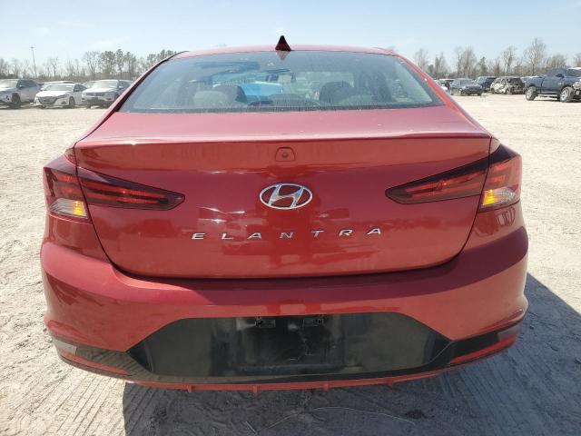  HYUNDAI ELANTRA 2020 Красный
