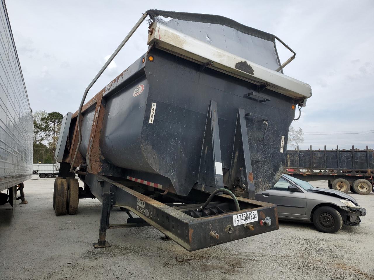 2017 Manac Trailer Usa End Dump Trailer zu verkaufen in Harleyville, SC - Rollover