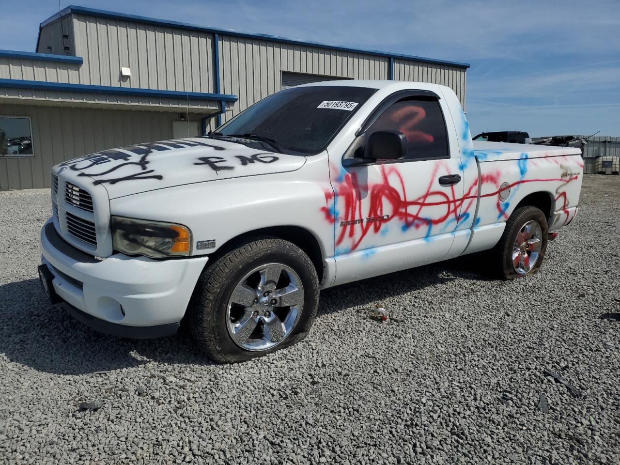 2003 Dodge Ram 1500 St იყიდება Earlington-ში, KY - Vandalism