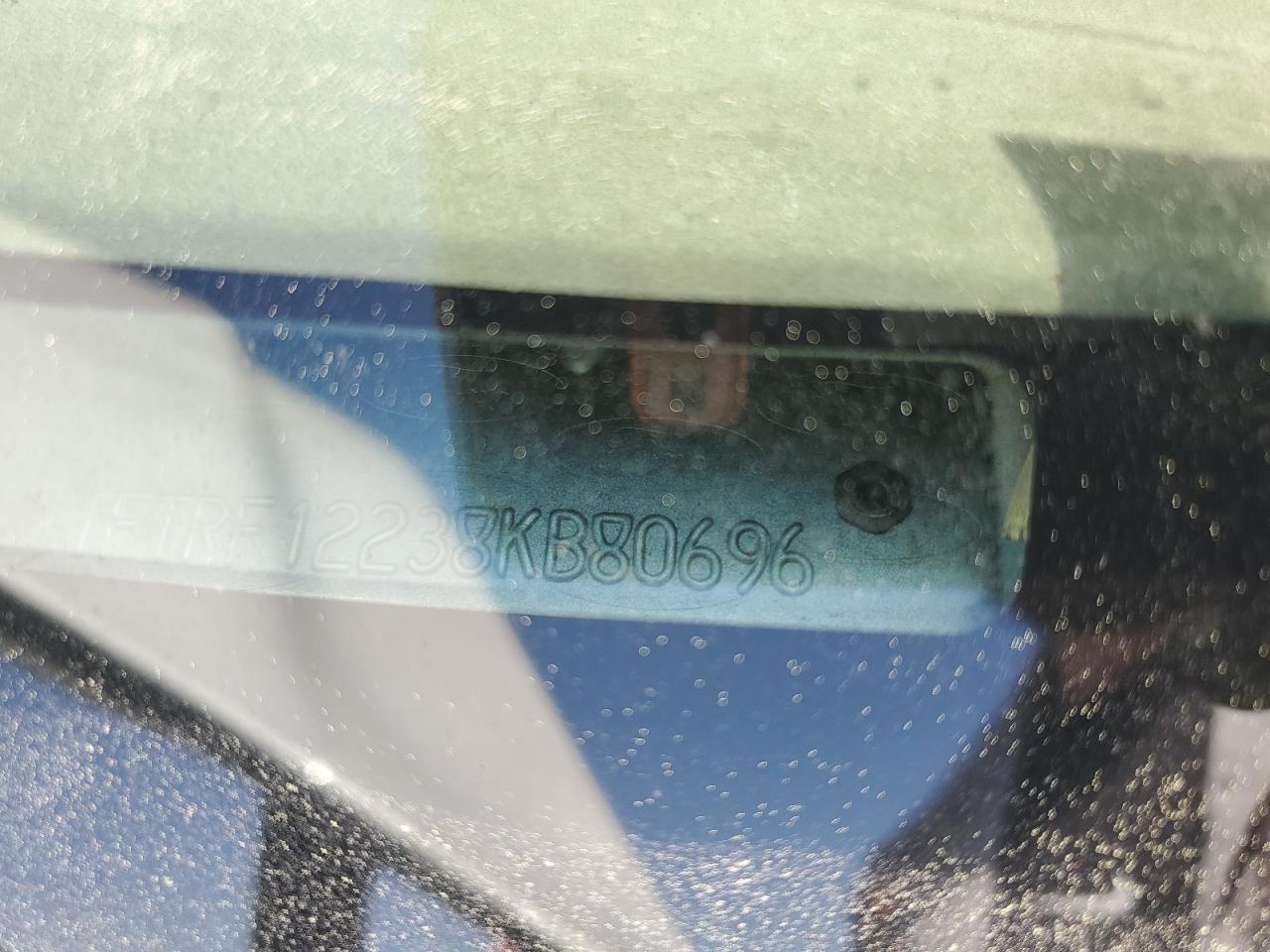 2008 Ford F150 VIN: 1FTRF12238KB80696 Lot: 50548695