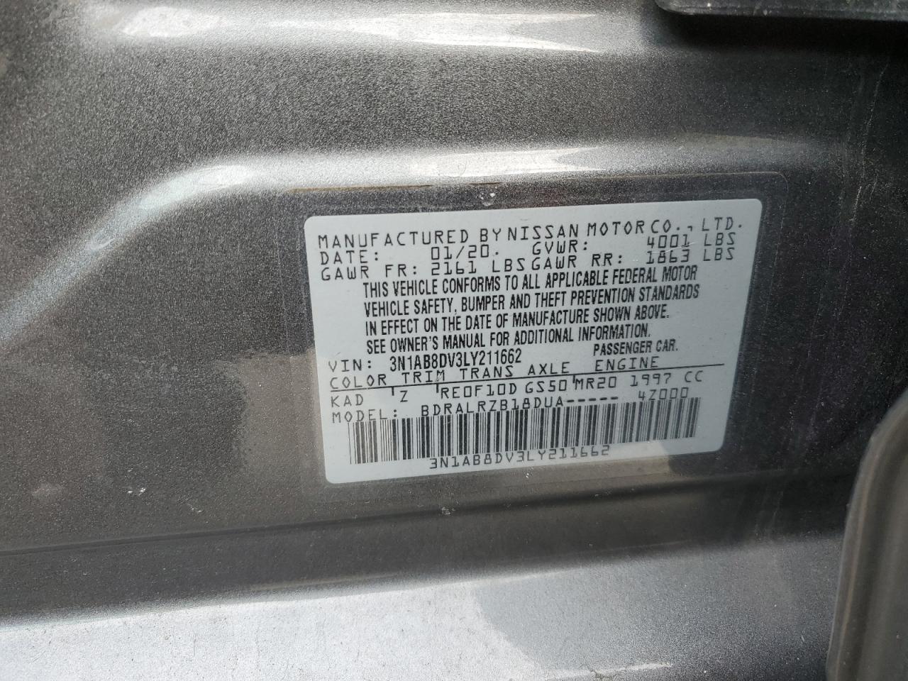 2020 Nissan Sentra - Image 13