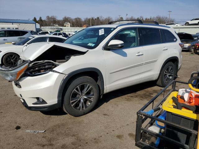 2016 Toyota Highlander Xle