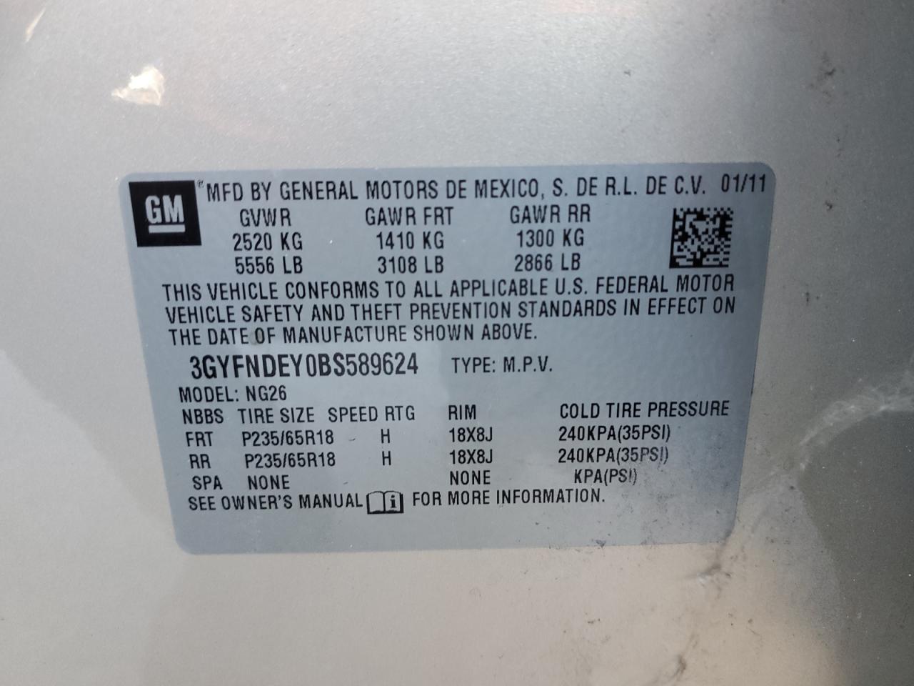 2011 Cadillac SRX - Image 13