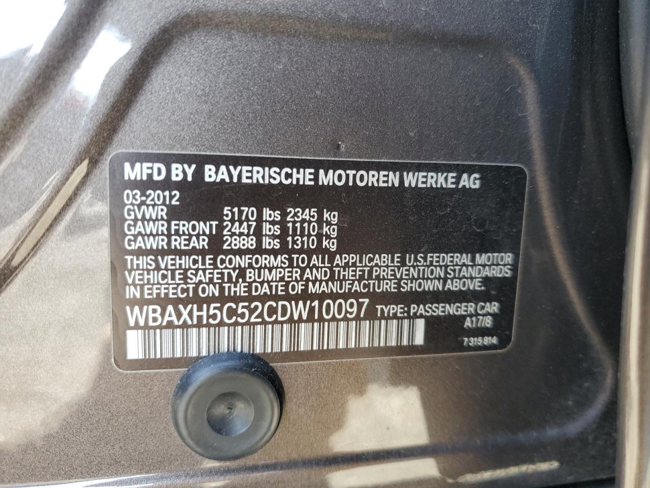 2012 BMW 5er - Image 12