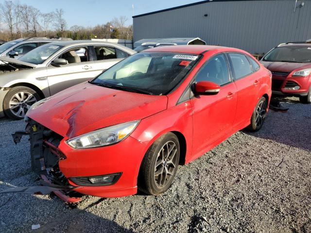 Sedans FORD FOCUS 2015 Red