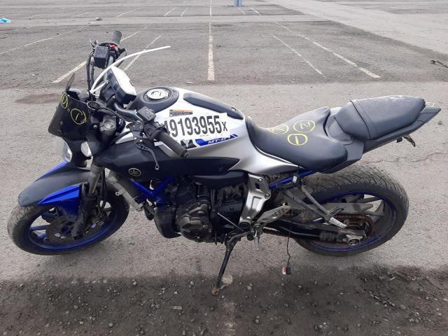 2016 YAMAHA MT-07 for sale at Copart SANDTOFT