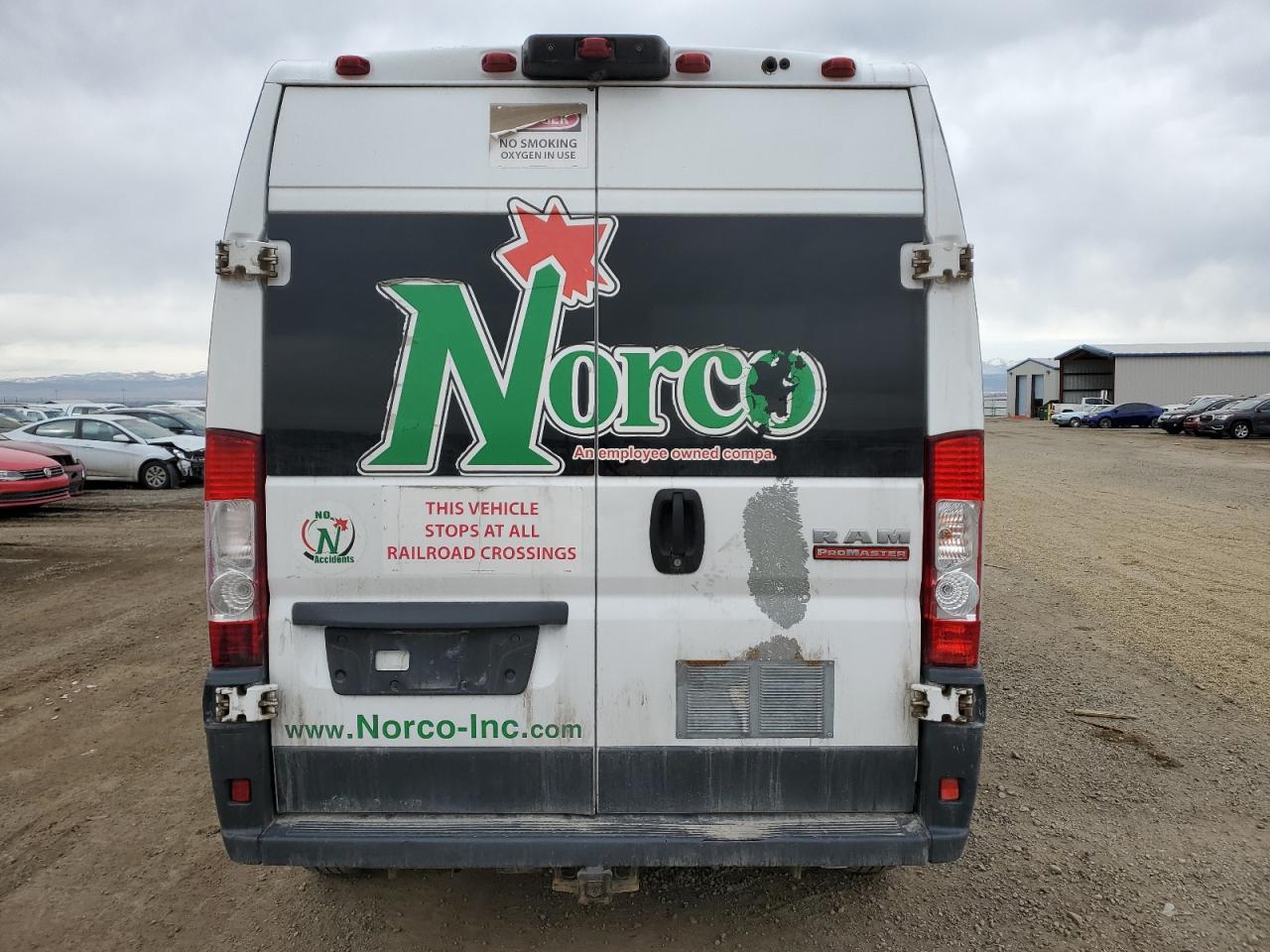 2018 Ram Promaster 3500 3500 High VIN: 3C6URVHG8JE111451 Lot: 48384525