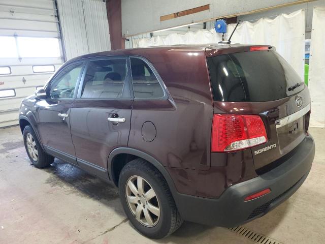 KIA SORENTO 2012 Бургунди