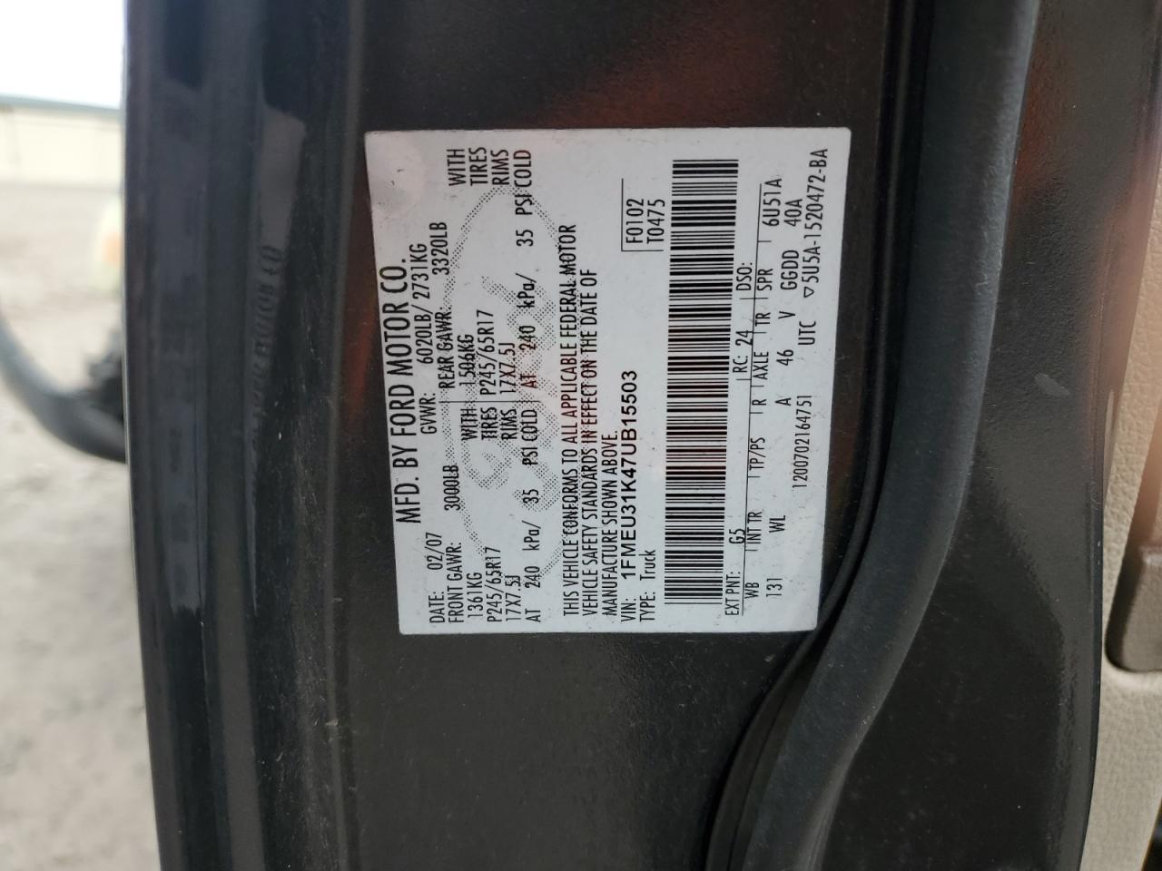 2007 Ford Explorer - Image 12