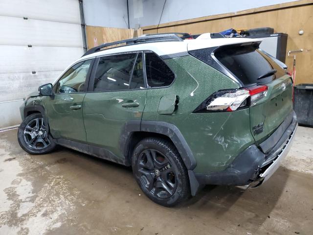  TOYOTA RAV4 2024 Зеленый