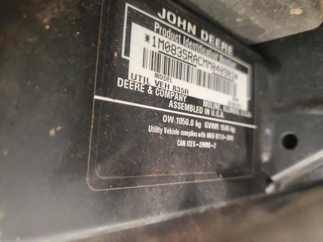 2021 JOHN DEERE XUV835R
