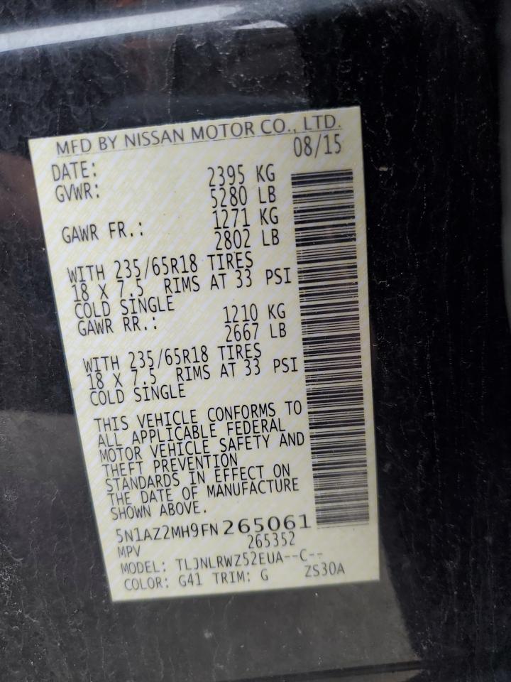 2015 Nissan Murano - Image 13